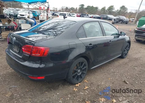 2014 Volkswagen Jetta Hybrid Se z USA, uszkodzony, nr VIN 3VW637AJ0EM212061